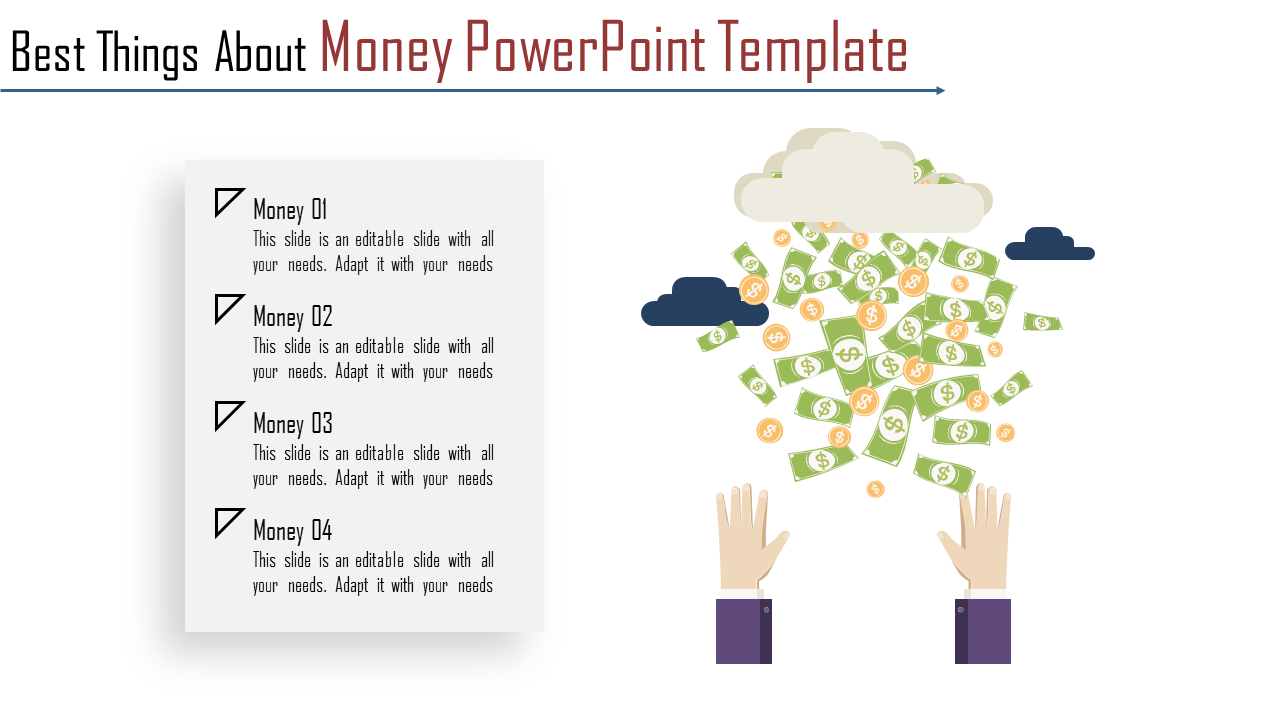 Money PowerPoint Template and Google Slides